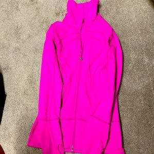 Lululemon long zip up jacket